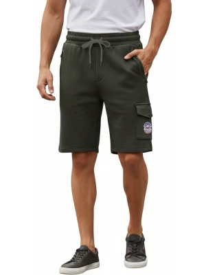 Geographical Norway Bermudy dresowe "Ponclav" w kolorze khaki rozmiar: XL