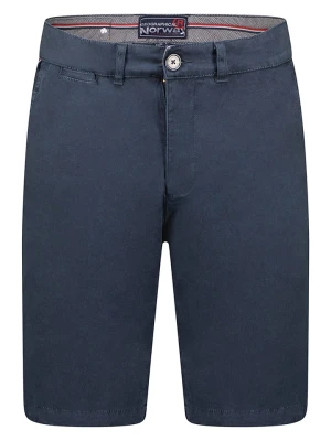 Geographical Norway Bermudy "Pacidor" w kolorze granatowym rozmiar: XXL