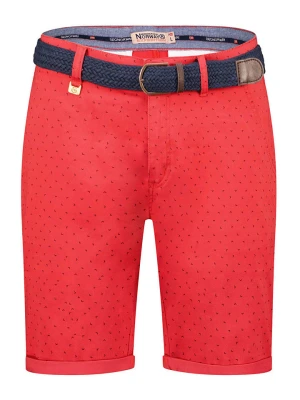 Geographical Norway Bermudy "Pacifique" w kolorze czerwonym rozmiar: S