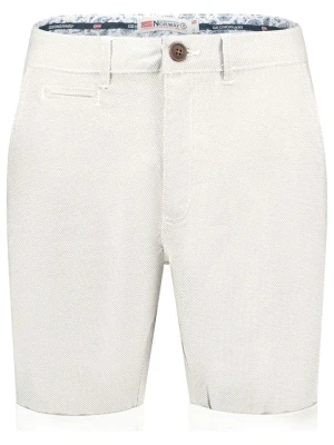 Geographical Norway Bermudy "Pacome" w kolorze białym rozmiar: XL