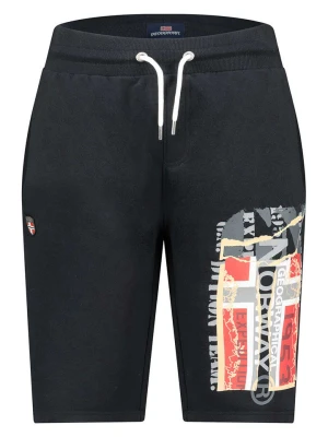 Geographical Norway Bermudy "Paytorn" w kolorze czarnym rozmiar: XXL