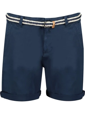 Geographical Norway Bermudy "Petale" w kolorze granatowym rozmiar: XXL