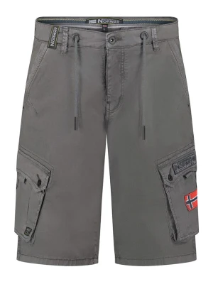 Geographical Norway Bermudy "Phenix" w kolorze antracytowym rozmiar: S