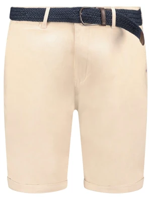Geographical Norway Bermudy "Plageo" w kolorze beżowym rozmiar: onesize