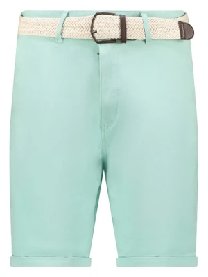 Geographical Norway Bermudy "Plageo" w kolorze turkusowym rozmiar: L