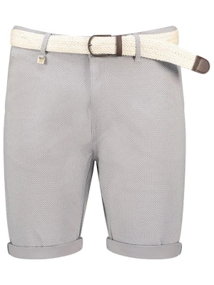 Geographical Norway Bermudy "Podex" w kolorze szarym rozmiar: S