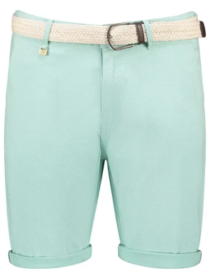 Geographical Norway Bermudy "Podex" w kolorze turkusowym rozmiar: M