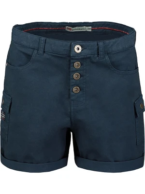 Geographical Norway Bermudy "Polla" w kolorze granatowym rozmiar: L