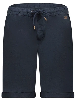 Geographical Norway Bermudy "Ponge" w kolorze granatowym rozmiar: 3XL
