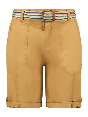 Geographical Norway Bermudy "Prioria" w kolorze beżowym rozmiar: XXL