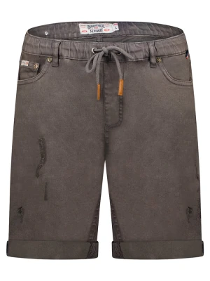 Geographical Norway Bermudy w kolorze antracytowym rozmiar: XL