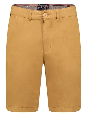Geographical Norway Bermudy w kolorze jasnobrązowym rozmiar: S