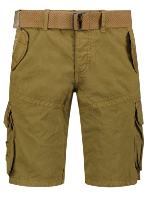 Geographical Norway Bermudy w kolorze khaki rozmiar: S