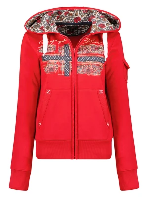 Geographical Norway Bluza "Fabeaute" w kolorze czerwonym rozmiar: XL