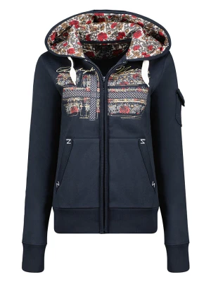 Geographical Norway Bluza "Fabeaute" w kolorze granatowym rozmiar: M
