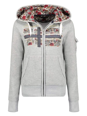 Geographical Norway Bluza "Fabeaute" w kolorze szarym rozmiar: XXL