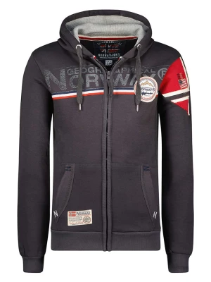 Geographical Norway Bluza "Faponie" w kolorze antracytowym rozmiar: S