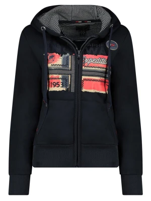 Geographical Norway Bluza "Farlotte" w kolorze granatowym rozmiar: XL