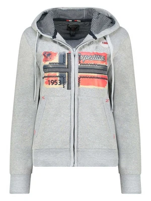 Geographical Norway Bluza "Farlotte" w kolorze jasnoszarym rozmiar: XXL