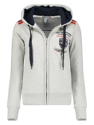 Geographical Norway Bluza "Finion" w kolorze szarym rozmiar: S