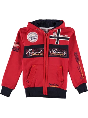 Geographical Norway Bluza "Flyer" w kolorze czerwonym rozmiar: 128