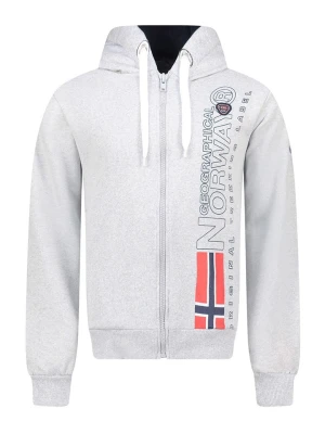 Geographical Norway Bluza "Fogora" w kolorze szarym rozmiar: M