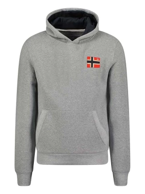 Geographical Norway Bluza "Fondant" w kolorze szarym rozmiar: 140