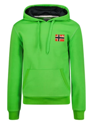 Geographical Norway Bluza "Fondant" w kolorze zielonym rozmiar: M