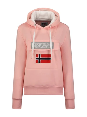 Geographical Norway Bluza "Gadrien" w kolorze jasnoróżowym rozmiar: XL