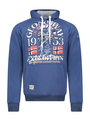 Geographical Norway Bluza "Gakim" w kolorze niebieskim rozmiar: XXL