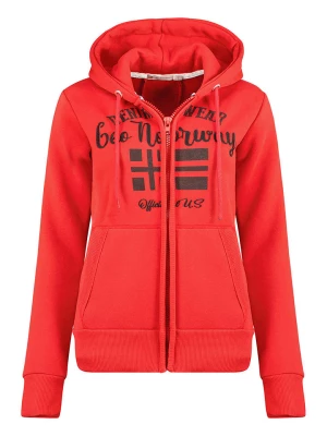 Geographical Norway Bluza "Galouse" w kolorze czerwonym rozmiar: S