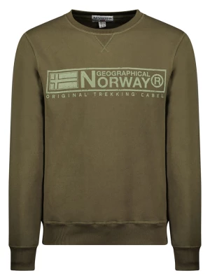 Geographical Norway Bluza "Gantoine" w kolorze khaki rozmiar: L