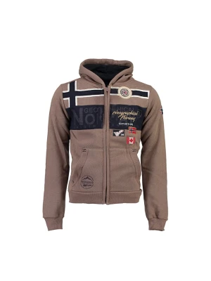 Geographical Norway Bluza "Garadock" w kolorze szarobrązowym rozmiar: 164