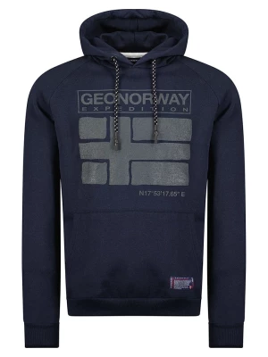 Geographical Norway Bluza "Garice" w kolorze granatowym rozmiar: XXL