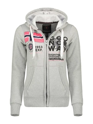 Geographical Norway Bluza "Gasado" w kolorze jasnoszarym rozmiar: M