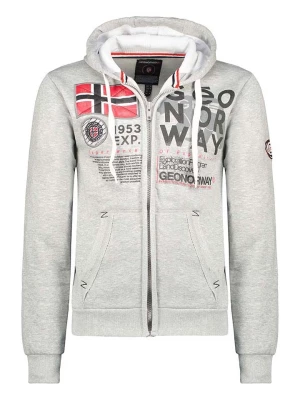 Geographical Norway Bluza "Gasado" w kolorze szarym rozmiar: XL