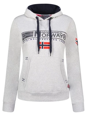 Geographical Norway Bluza "Gasic" w kolorze szarym rozmiar: S