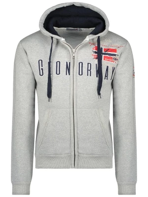 Geographical Norway Bluza "Gason" w kolorze szarym rozmiar: S