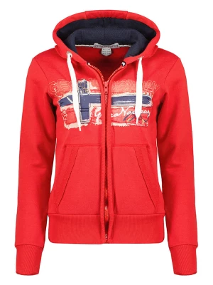 Geographical Norway Bluza "Gayto" w kolorze czerwonym rozmiar: S