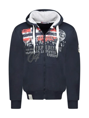 Geographical Norway Bluza "Gelegant" w kolorze granatowym rozmiar: S