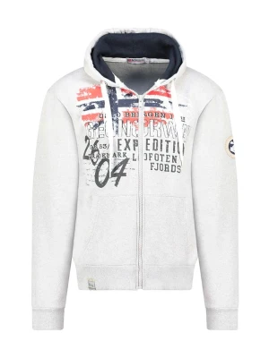 Geographical Norway Bluza "Gelegant" w kolorze szarym rozmiar: M