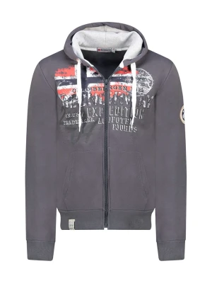 Geographical Norway Bluza "Gelegant" w kolorze szarym rozmiar: M