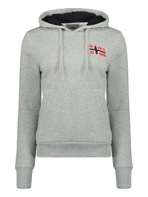 Geographical Norway Bluza "Gennifer" w kolorze szarym rozmiar: S
