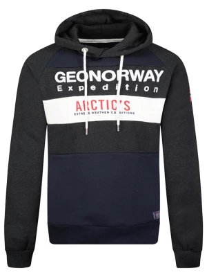 Geographical Norway Bluza "Gentil" w kolorze granatowym rozmiar: S