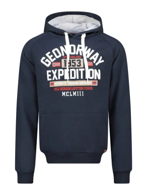 Geographical Norway Bluza "Germanito" w kolorze granatowym rozmiar: L