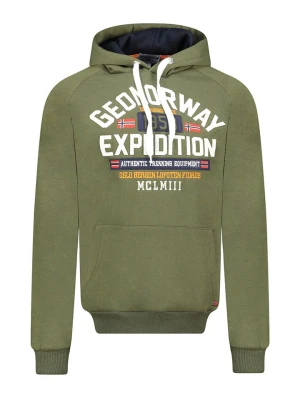 Geographical Norway Bluza "Germanito" w kolorze khaki rozmiar: L