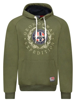 Geographical Norway Bluza "Giger" w kolorze khaki rozmiar: L