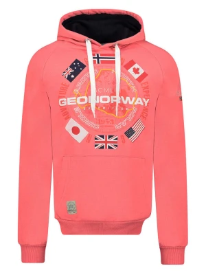Geographical Norway Bluza "Girkel" w kolorze koralowym rozmiar: L