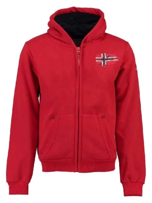 Geographical Norway Bluza "Glacier" w kolorze czerwonym rozmiar: 140