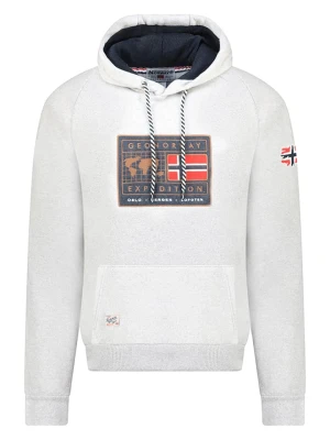 Geographical Norway Bluza "Gofoten" w kolorze szarym rozmiar: M